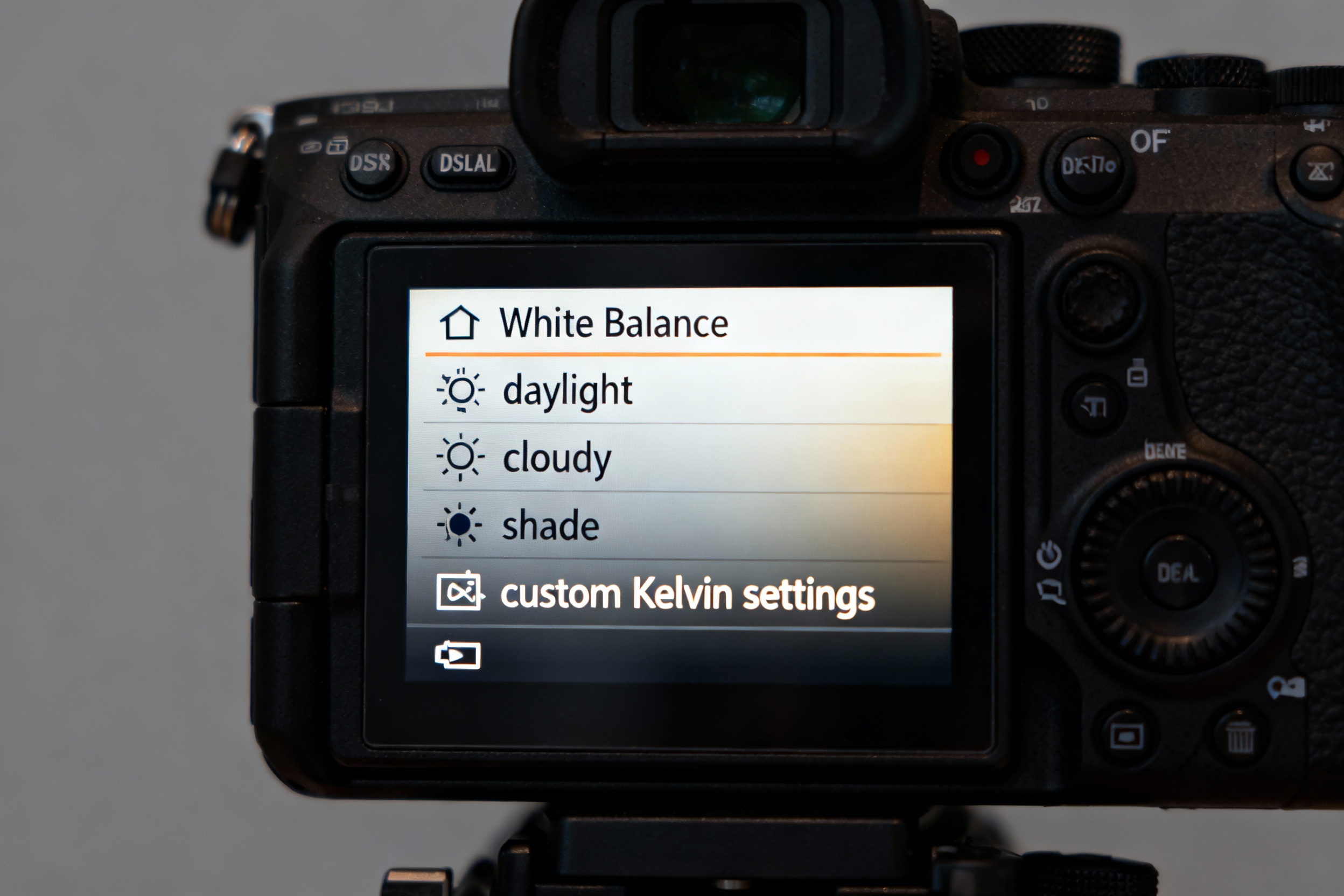 White Balance Settings for Natural Skies